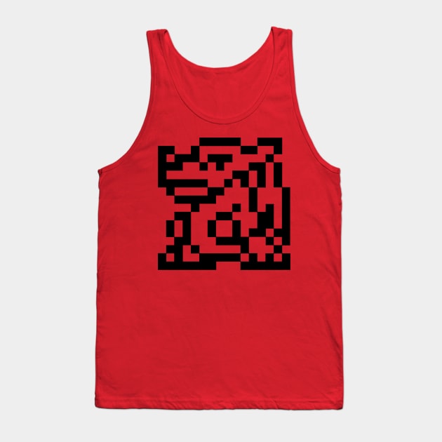 Digivice 8BIT Metalgreymon Tank Top by MEArtworks